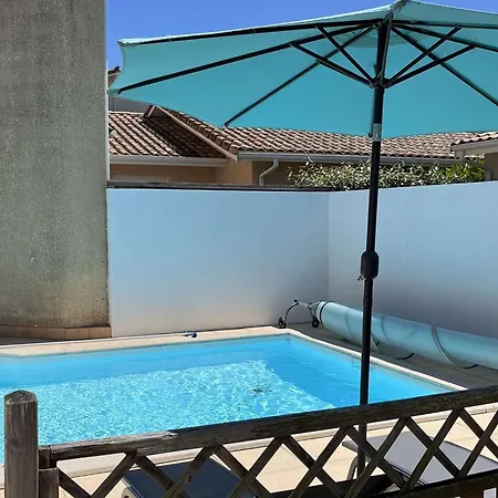 Charmante Avec Terrasse Pres De La - Fr-1-831-11 Villa Biscarrosse